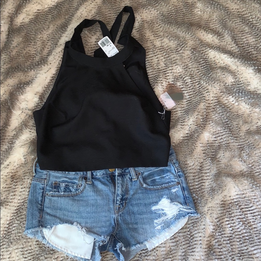 Halter crop top
